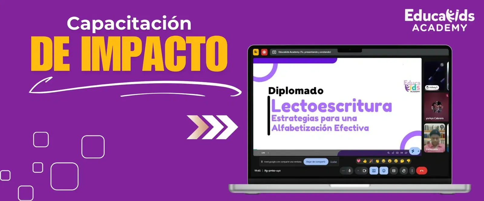 Cursos especializados EducaKids Academy